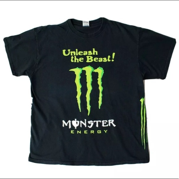 Vintage Men's Monster Energy Unleash The Beast! - Picture 8 of 10